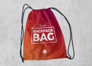 Free Backpack Bag Mockup PSD freeie  bag mockup 