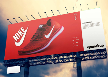 Free Big Billboard Mockup | eyMockup