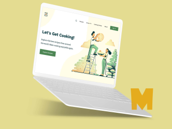 Free Blog Laptop Screen Mockup