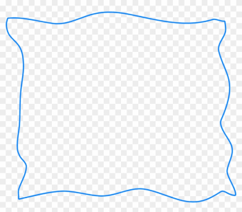 Free Blue Border - Squiggle Border Png Free Blue Border - Squiggle Border Png