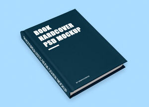 Free Book Cover Psd Mock-up For Graphic Designers book hardcover psd mockup 