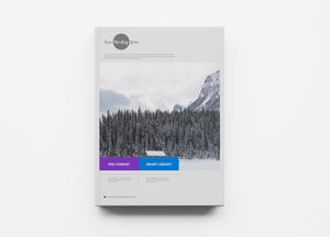 Free Book Mockup PSD #1 