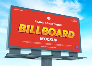 Free Brand Advertising Billboard Mockup brand advertising billboard kup Free Brand Advertising Billboard Mockup brand advertising billboard kup