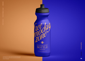 Free Branding Sport Bottle Mockup - Free Mockup Zone