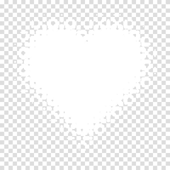 FREE Brushes en, heart-shaped white transparent background PNG clipart