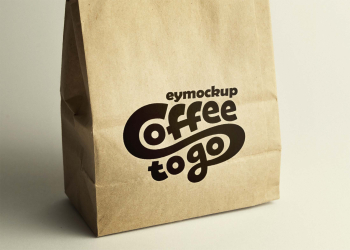 Free Burger Packaging Bag Mockup - Graphicfolks Free Burger Packaging Bag Mockup - Graphicfolks
