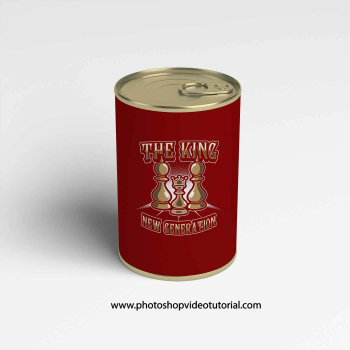 Free Can Label Mockups