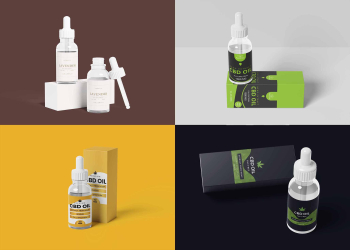 Free CBD Mockups - Graphic Eagle