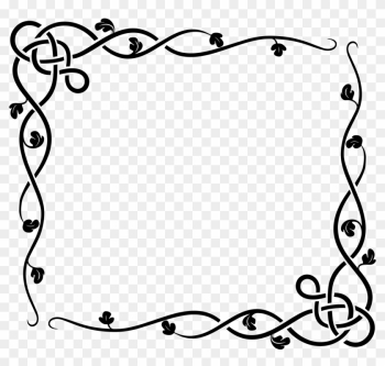Free Celtic Vine Border Accent Clipart Illustration - Card Borders Free Celtic Vine Border Accent Clipart Illustration - Card Borders