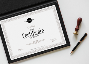 Free Certificate Mockup PSD certificate mockup Free Certificate Mockup PSD certificate mockup
