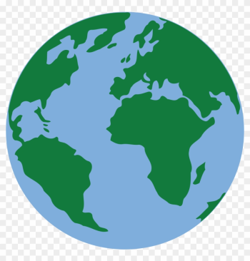 Free Clipart Of A Blue And Green Earth - Earth Png Clipart