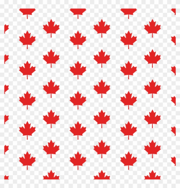 Free Clipart Of A Canadian Maple Leaf Pattern - Maple Leaf Canada Clipart