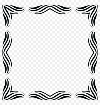 Free Clipart Of A Decorative Border - Decorative Border Designs