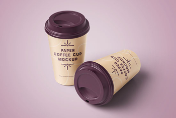 Free coffee cup mockup - Graphic Eagle