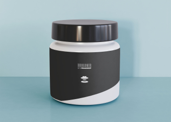 Free Cosmetic Jar Mockup - Graphicfolks