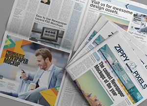Free Customizable Newspaper &#038; Advertising Mockup isit us for awesome design assets. resouion ently fory to use newipoper loyerd pio mockups newspaper mockup zippy pixels rroay the coolest newspaper mockups of the year 