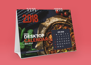 Free Desktop Calendar Mockup 218 fre jan 20a desktop calendar mockup 