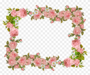 Free Digital Vintage Rose Frame And Scrapbooking Paper - Vintage Flower Frame Png Free Digital Vintage Rose Frame And Scrapbooking Paper - Vintage Flower Frame Png