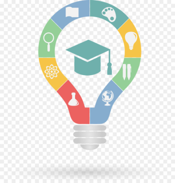 Free education School - Flat education thinking block PNG picture 