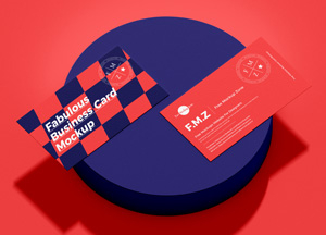 Free Fabulous Business Card Mockup - Free Mockup Zone