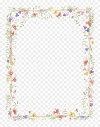 Free Flower Borders For Word Document