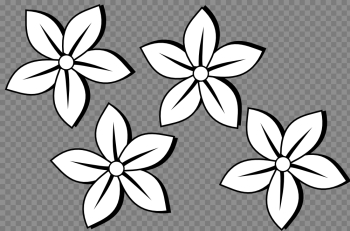 Free Flower Images Black And White, Download Free Clip Art, Free ...