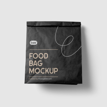 Free Food Bag Mockup Free Food Bag Mockup