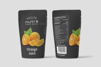 Free Fruit Pouch Mockup - Freebies Mockup