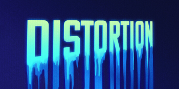 Free Glowing Fluid Text Effect