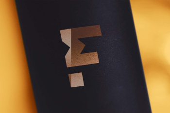 Free Gold Foil Logo Mockup