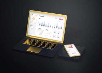 Free Gold Macbook and iPhone Mockup - Graphicfolks Free Gold Macbook and iPhone Mockup - Graphicfolks