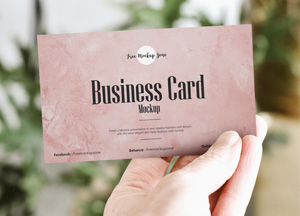 Free Hand Showing Business Card Mockup PSD business card mockup Free Hand Showing Business Card Mockup PSD business card mockup