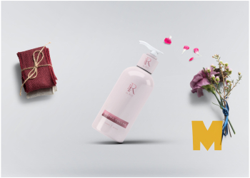 Free Hand Wash Dispenser Bottle Mockup Free Hand Wash Dispenser Bottle Mockup