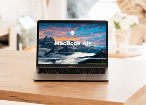 Free Interior MacBook Air on Table Mockup macbook air Free Interior MacBook Air on Table Mockup macbook air