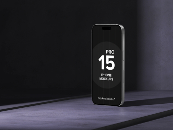 Free iPhone 15 Pro Mockup