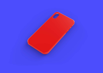 Free iPhone case Mockup - Graphicfolks
