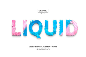 Free Liquid Displacement Maps - Graphic Eagle