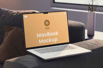 Free MacBook Laptop Mockup Free MacBook Laptop Mockup