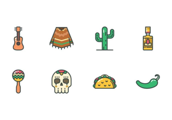 Free Mexico Icon Set Free Mexico Icon Set