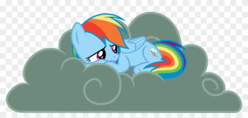 Free Mlp Rainbow Dash Cloud Vector - Mlp Sad Rainbow Dash Free Mlp Rainbow Dash Cloud Vector - Mlp Sad Rainbow Dash