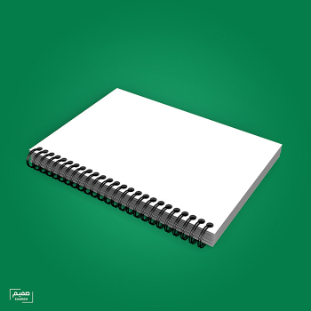 Free notebook mockup