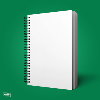 Free notebook mockup