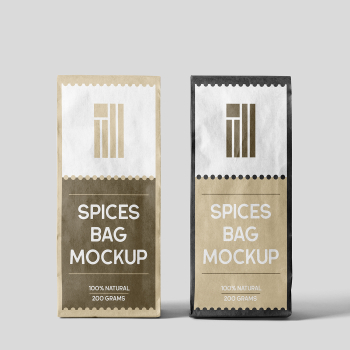 Free Oblong Eco Paper Bag Mockups Free Oblong Eco Paper Bag Mockups