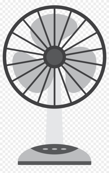 Free Of Electric Fan Vector Clipart - Electric Fan Vector Png