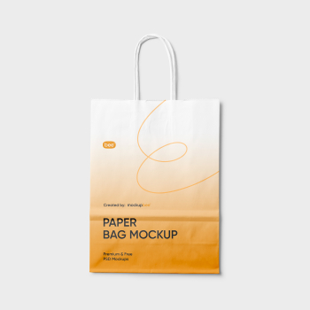 Free Paper Bag Mockup Free Paper Bag Mockup