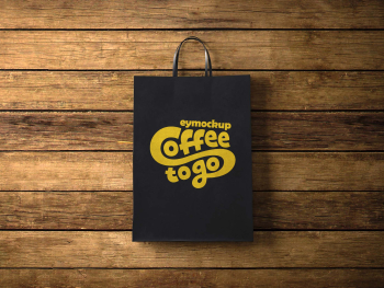 Free Paper Bag Mockup - Graphicfolks