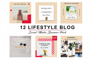 FREE Peach Lifestyle Social Pack FREE Peach Lifestyle Social Pack