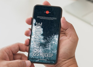 Free Person Holding Smartphone Mockup smockup smartphone Free Person Holding Smartphone Mockup smockup smartphone