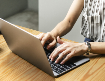 Free Photo of adult, alone, computer