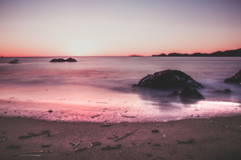 Free Photo of beach, sunset, sky Free Photo of beach, sunset, sky